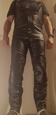 Lederhose lederlatzhose motorr gebraucht kaufen  Mittweida