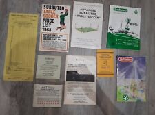 Subbuteo manuali manuale usato  Roma