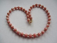 Collier kette rhodochrosit gebraucht kaufen Collier kette rhodochrosit gebraucht kaufen  Allenbach, Herborn, Sien