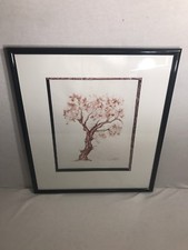Tableau aquarelle arbre d'occasion  La Chapelle-Saint-Luc