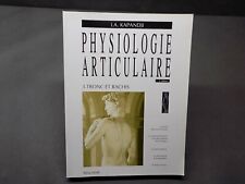 Physiologie articulaire tronc d'occasion  Poitiers