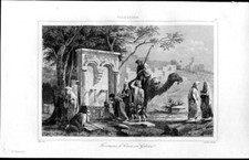 Fonte em Caná da Galiléia.......... gravura...1842 comprar usado  Enviando para Brazil