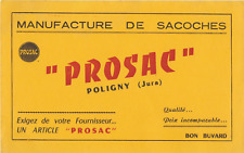 Buvard prosac manufacture d'occasion  Losne