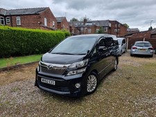 2013 toyota vellfire for sale  MANCHESTER