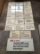 Zuglaufschild set zuglaufschil gebraucht kaufen  Wallenhorst