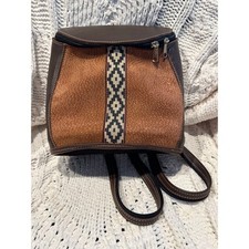 Vintage leather backpack for sale  Weare