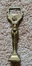 Vintage brass nude for sale  LEIGH-ON-SEA