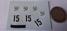 Decalcomanie decals serie d'occasion  Lillers
