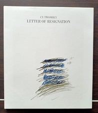 Twombly letter resignation gebraucht kaufen  Schluchsee