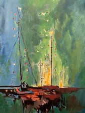 Midcentury abstract impression for sale  GILLINGHAM