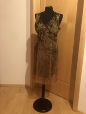 Abendkleid rose senfgrün gebraucht kaufen  Olching
