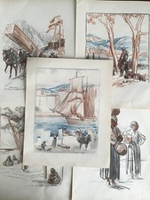 Gravures peintre leon d'occasion  Biguglia