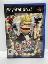 Używany, Buzz Hollywood Quiz PS2 PAL TESTOWANY W JĘZYKU ANGIELSKIM I AUTENTYCZNY Kompletny na sprzedaż  PL