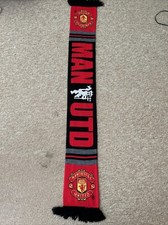Manchester united scarf for sale  IPSWICH