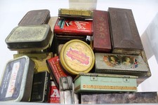antique tobacco tin for sale  LEEDS