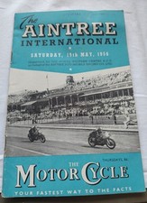 Motorcycle racing programme for sale  KENDAL