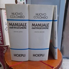 Manuale dell ingegnere usato  Roma