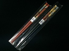 Conjunto S1564 / Madeira / Pauzinhos HASHI 2 peças / Vintage Japonês, usado comprar usado  Enviando para Brazil