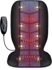 Almofada para cadeira de massagem CILI, massageador traseiro com calor, almofada de assento de massagem com 10 vibrações comprar usado  Enviando para Brazil