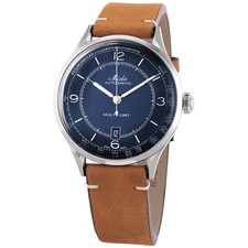 Relógio masculino Mido Multifort Patrimony automático mostrador azul M040.407.16.040.00 comprar usado  Enviando para Brazil