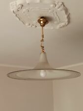 Lampadario campana vetro usato  Torino