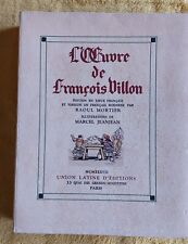 Livre oeuvre francois d'occasion  Roquebrune-Cap-Martin
