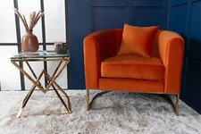 Burnt orange accent for sale  CHESTERFIELD