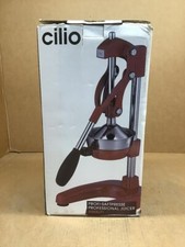 Usado, Espremedor profissional Cilio, aço inoxidável, vermelho comprar usado  Enviando para Brazil