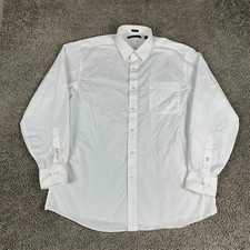 Usado, Camisa masculina Tommy Hilfiger com botões 16,5 branca ajuste regular manga longa comprar usado  Enviando para Brazil