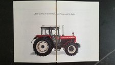 Brochure dépliant tracteurs d'occasion  Carvin