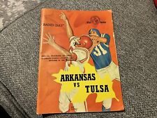 Arkansas Razorbacks Septiembre 1964 Vs Tulsa Programa de Juego segunda mano  Embacar hacia Argentina