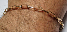 élégant bracelet chaîne d'occasion  Bonneuil-Matours