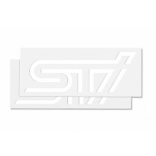 Adesivo original do fabricante Subaru STI 2 folhas STSG14100260 branco 2,0x5,7 pol WRX comprar usado  Enviando para Brazil