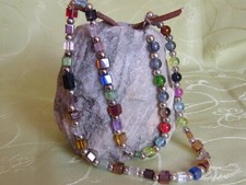 Kette collier perlenkette gebraucht kaufen  München