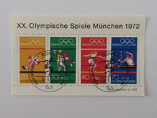 Germania foglietto olimpiadi usato Germania foglietto olimpiadi usato  Voghera