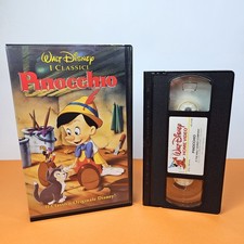 Pinocchio video cassetta usato  Roma