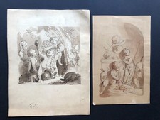 Dessins anciens putti d'occasion  Paris XVII