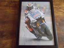 Jorge lorenzo signed for sale  COLCHESTER