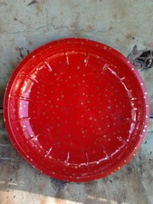 Roter weihnachtsteller 26cm gebraucht kaufen  Hennef