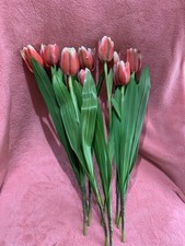 Artificial red tulips for sale  ASHFORD