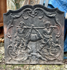 Plaque cheminée scène d'occasion Plaque cheminée scène d'occasion  Bourg-en-Bresse