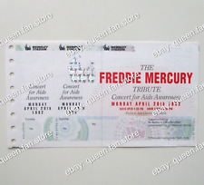 Queen Freddie Mercury UNUSED TEST PROOF Tribute Concert Ticket 1992 Wembley comprar usado  Enviando para Brazil