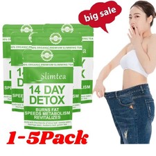 14 DIAS DETOX PERDA DE PESO EXTREMA-DIETA Emagrecimento BURN FAT SLIM TEA Hot 2025 1-5X- comprar usado  Enviando para Brazil