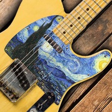 Gráfico impresso personalizado Telecaster/Tele noite estrelada EUA especificação comprar usado Gráfico impresso personalizado Telecaster/Tele noite estrelada EUA especificação comprar usado  Enviando para Brazil
