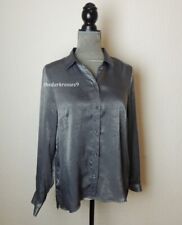 Satin bluse silber gebraucht kaufen  Göppingen