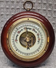 Vintage wooden barometer for sale  Crawfordsville