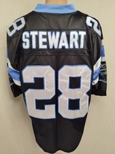 Camiseta de futebol americano Carolina Panthers NFL Stewart 28 vintage Reebok tamanho 50 comprar usado Camiseta de futebol americano Carolina Panthers NFL Stewart 28 vintage Reebok tamanho 50 comprar usado  Enviando para Brazil