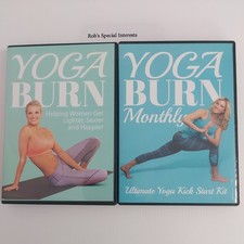 Yoga burn dvd for sale  BRADFORD