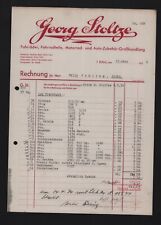 Erfurt rechnung 1934 gebraucht kaufen  Leipzig