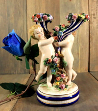 Antique porcelain candelabra d'occasion  Bagnoles-de-l'Orne